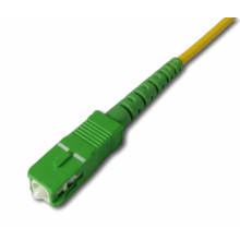 Connecteur Optical Simplex Fibre Optique Sc / APC pour câble de fibre 0.9mm, 2.0mm, 3.0mm